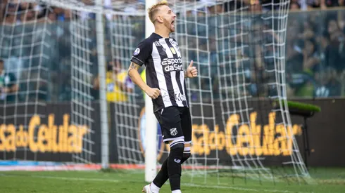 Pedro Henrique durante partida contra o Tirol no Estádio Presidente Vargas (CE) pelo Campeonato Cearense 2025 – Foto: Baggio Rodrigues/AGIF