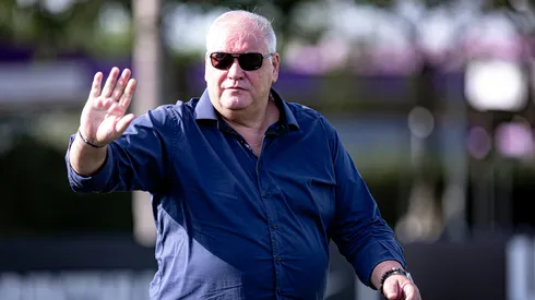 Rubão, ex-diretor do Corinthians no CT Joaquim Grava. Foto: Leonardo Lima/AGIF
