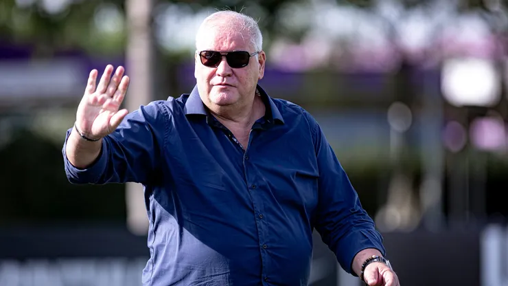 Rubão, ex-diretor do Corinthians no CT Joaquim Grava. Foto: Leonardo Lima/AGIF