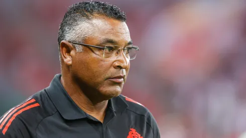 Roger Machado, técnico do Internacional, durante partida contra o México. Foto: Luiz Erbes/AGIF