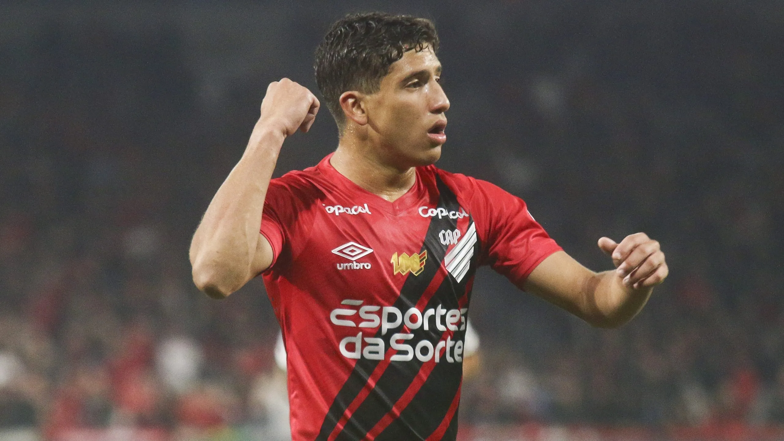 João Cruz, joia do Athletico. Foto: Gabriel Machado/AGIF