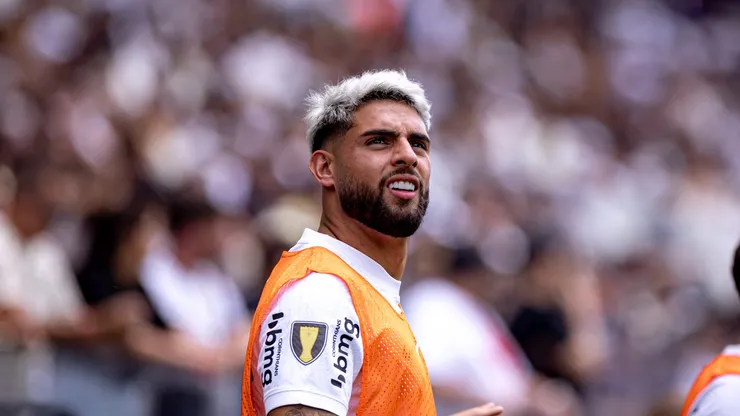 Yuri Alberto jogador do Corinthians durante partida contra o Novorizontino no estadio Arena Corinthians pelo campeonato Paulista 2024.
