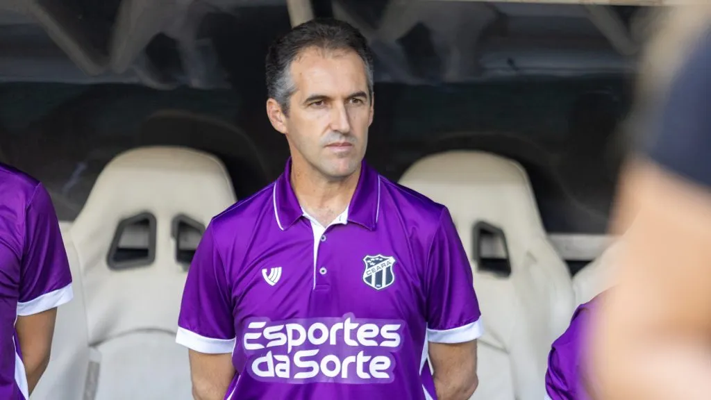 Léo Condé durante partida contra o Operário na Arena Castelão pelo Campeonato Brasileiro B 2024 -Foto: Baggio Rodrigues/AGIF