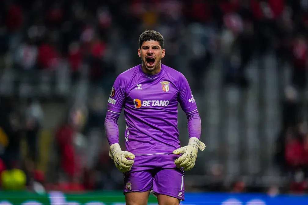 Matheus é o grande alvo do Grêmio para substituir Marchesín. Foto: Reprodução/SC Braga