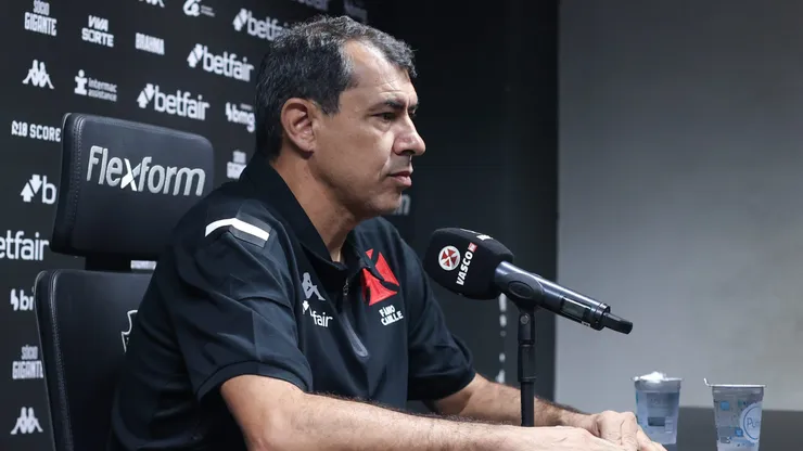 Fábio Carille, técnico do Vasco. Foto: Dikran Sahagian/Vasco