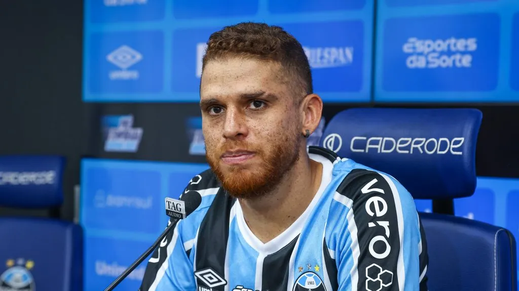 Cuéllar interessou ao Inter no passado - FOTO: LUCAS UEBEL/GREMIO FBPA.