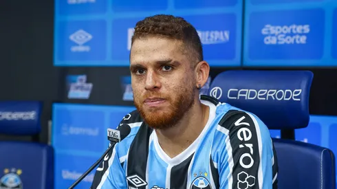 Cuéllar virou assunto no Internacional – FOTO: LUCAS UEBEL/GREMIO FBPA.