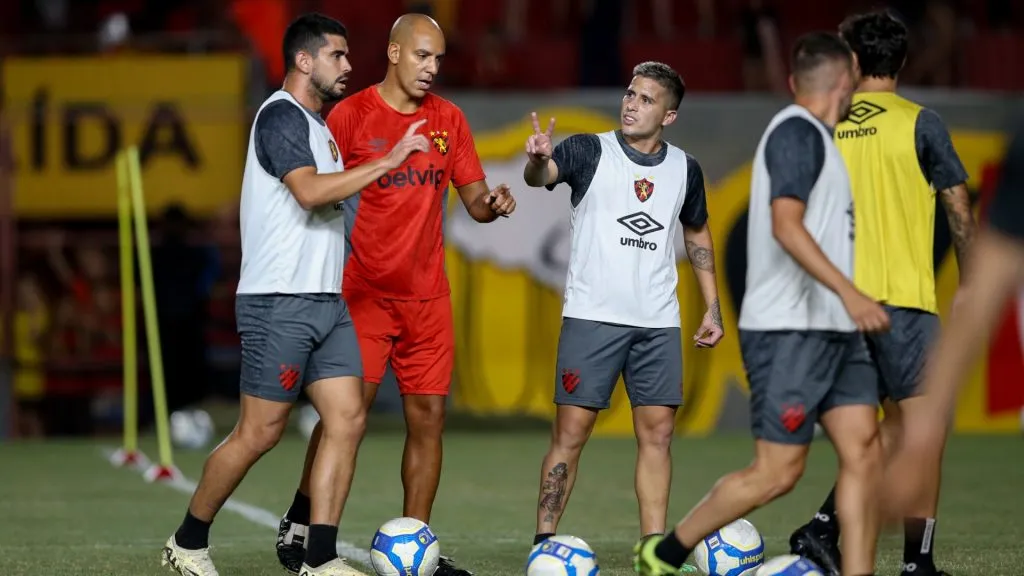 Pepa durante treinamento do Sport- Foto: Marlon Costa/AGIF