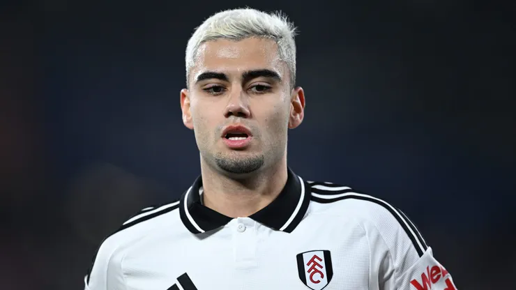 LONDON, ENGLAND - JANUARY 14: Andreas Pereira of Fulham during the Premier League match between West Ham United FC and Fulham FC at London Stadium on January 14, 2025 in London, England. (Photo by Justin Setterfield/Getty Images)