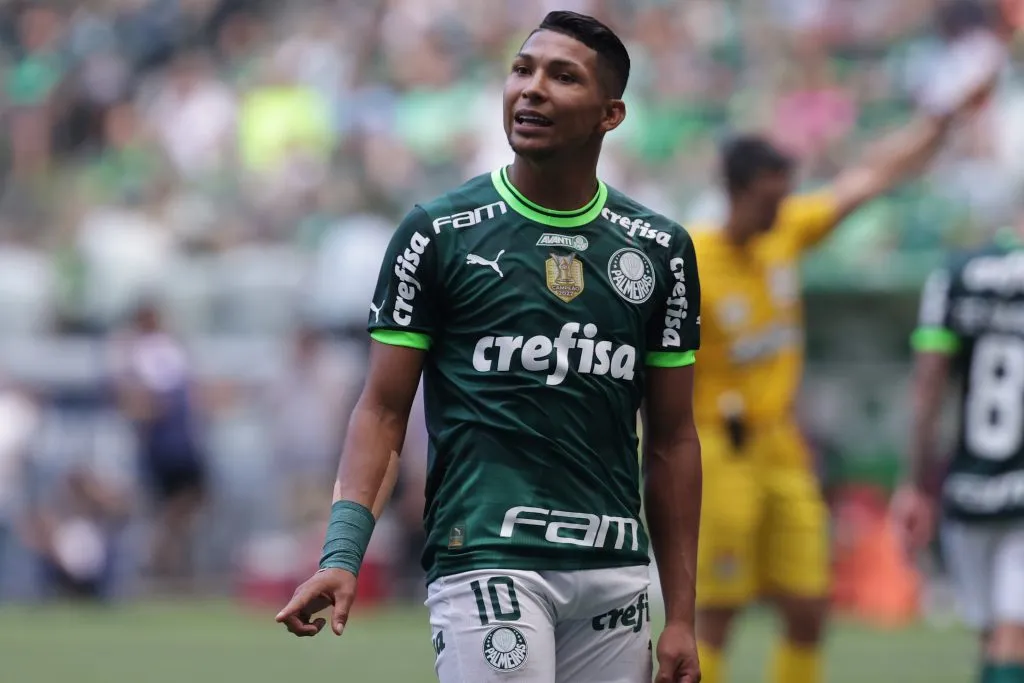 SP – SAO PAULO – 19/03/2023 – PAULISTA 2023, PALMEIRAS X ITUANO – Rony jogador do Palmeiras durante partida contra o Ituano no estadio Arena Allianz Parque pelo campeonato Paulista 2023. Foto: Ettore Chiereguini/AGIF