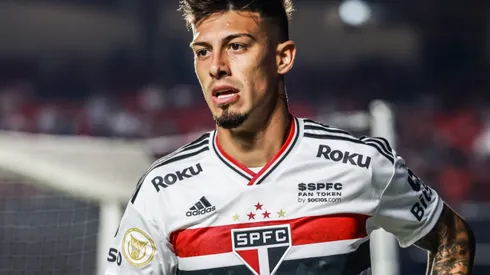 Rigoni durante confronto contra o Ceará no Brasileirão 2022.