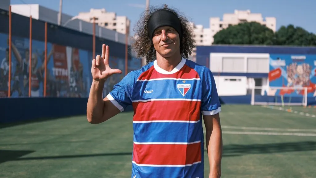 David Luiz, novo reforço do Fortaleza. Foto: Mateus Lotif/FEC