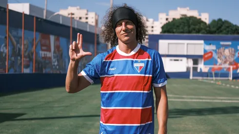 David Luiz, novo reforço do Fortaleza. Foto: Mateus Lotif/FEC