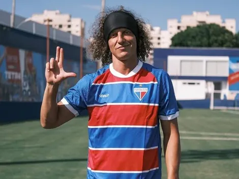 Marinho 'recepciona' David Luiz no Fortaleza