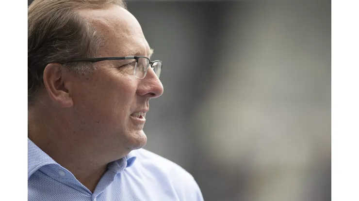 RJ - Rio de Janeiro - 26/06/2022 - BRASILEIRO A 2022, BOTAFOGO X FLUMINENSE - John Textor proprietario da SAF do Botafogo antes da partida contra o Fluminense no estadio Engenhao pelo campeonato Brasileiro A 2022. Foto: Jorge Rodrigues/AGIF