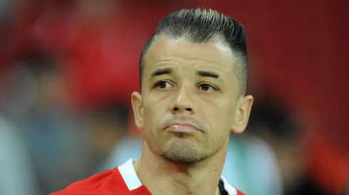 Jogador D'Alessandro do Internacional durante partida no Beira Rio pelo Brasileiro B 2017