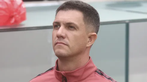 PR - CURITIBA - 11/01/2025 - PARANAENSE 2025, ATHLETICO-PR X PARANA CLUBE - Mauricio Barbieri tecnico do Athletico-PR durante partida contra o Parana Clube no estadio Arena da Baixada pelo campeonato Paranaense 2025. Foto: Gabriel Machado/AGIF