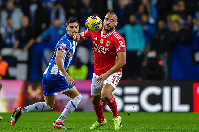 Arthur Cabral atuando no Benfica-POR em 2024 –  (Photo by Daniel Castro/Eurasia Sport Images/Getty Images)
