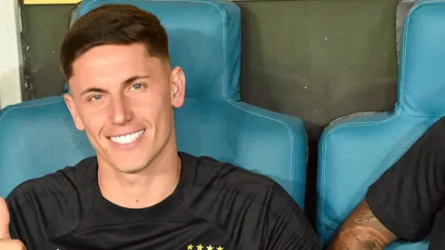 Brian Rodríguez com a Seleção do Uruguai