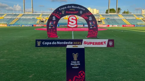 Imagem do Estádio Presidente Vargas (CE) durante a partida entre Fortaleza e Moto Club, válida pela Copa do Nordeste 2025. Foto: Baggio Rodrigues/AGIF