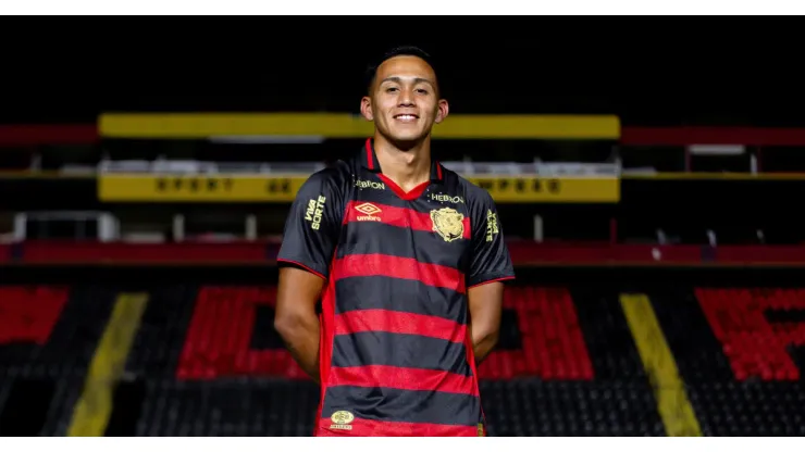 Rodrigo Atencio anunciado pelo Sport. Foto: Sport