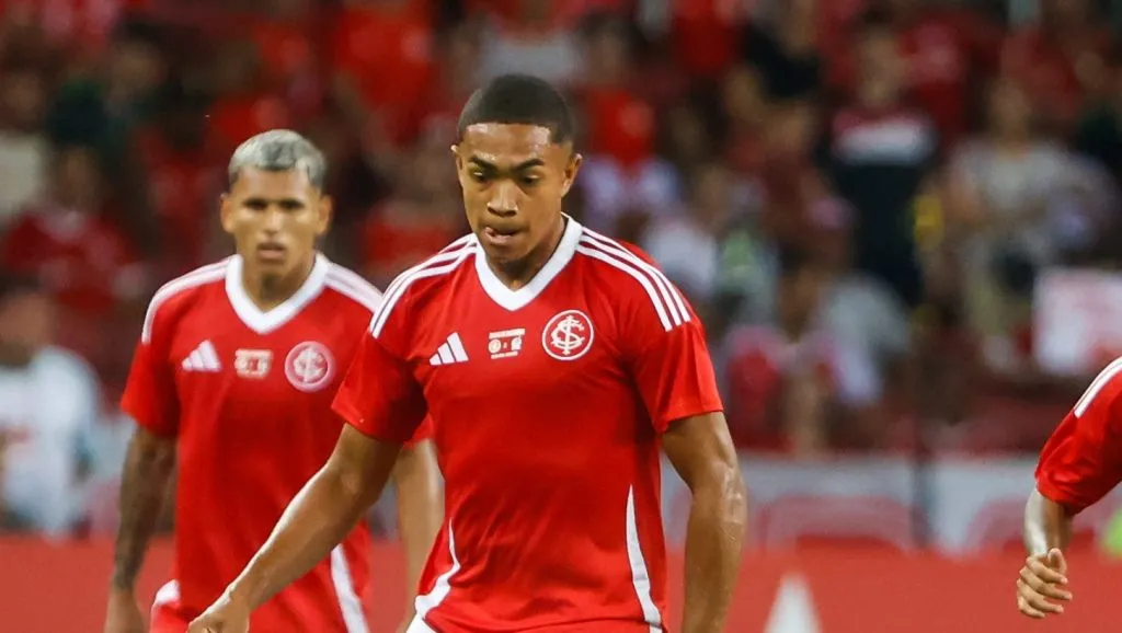 Vitinho, jogador do Internacional. Foto: Luiz Erbes/AGIF