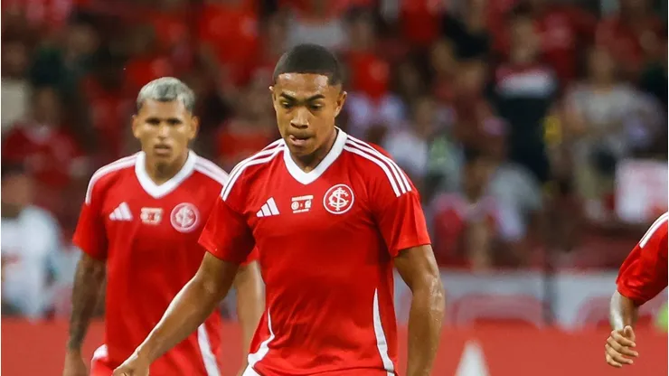 Vitinho, jogador do Internacional. Foto: Luiz Erbes/AGIF