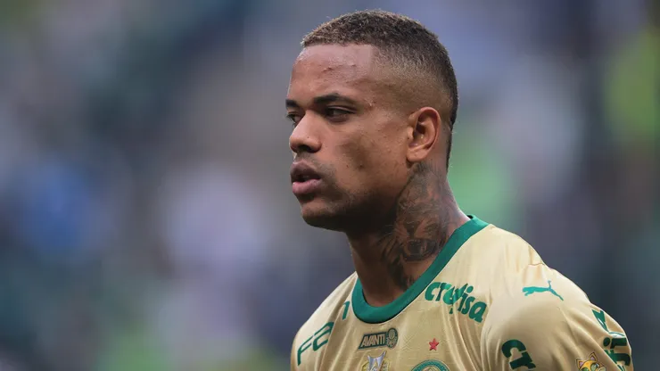 Caio Paulista jogador do Palmeiras durante partida contra o Criciuma no estadio Arena Allianz Parque pelo campeonato Brasileiro A 2024.