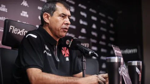 Fábilo Carille, técnico do Vasco, em entrevista coletiva após partida (Imagem: Dikran Sahagian/Vasco)