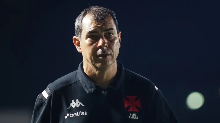 Fábio Carille, técnico do Vasco, me partida contra a Portuguesa-RJ (Imagem: Dikran Sahagian/Vasco)