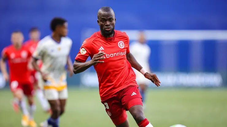 Enner Valencia jogador do Internacional durante partida contra o Cruzeiro no estadio Mineirao pelo campeonato Brasileiro A 2023.
