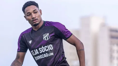Fernandinho durante treinamento do Ceará – Felipe Santos/Ceará SC