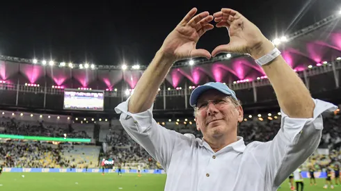 John Textor dirigente do Botafogo durante partida contra o Criciúma no estádio Maracanã pelo campeonato Brasileiro A 2024. Foto: Thiago Ribeiro/AGIF