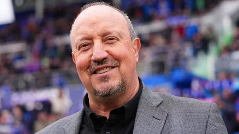 GETAFE, SPAIN – FEBRUARY 11: Rafa Benitez, Head Coach of Celta Vigo, looks on prior to kick-off ahead of the LaLiga EA Sports match between Getafe CF and Celta Vigo at Coliseum Alfonso Perez on February 11, 2024 in Getafe, Spain. (Photo by Angel Martinez/Getty Images)