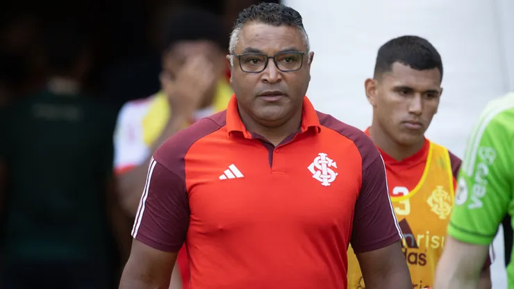 Roger Machado, treinador do Internacional. Foto: Baggio Rodrigues/AGIF