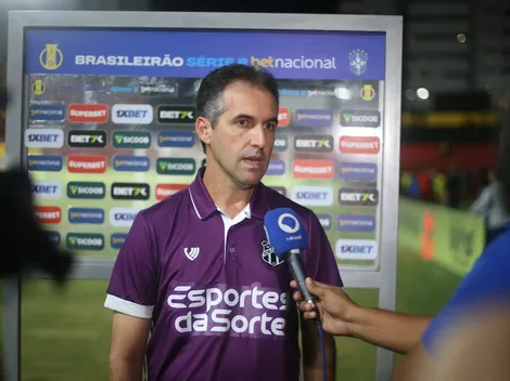 Léo Condé é direto ao falar sobre escalações no Ceará