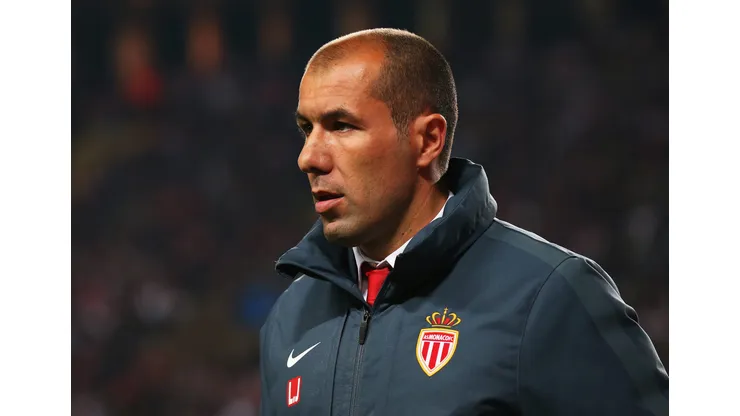 Leonardo Jardim durante confronto entre Monaco e Juventus na Champions League 2014/2015.