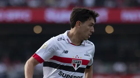 Moreira jogando pelo São Paulo em 2024