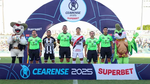 Jogo entre Ferroviário e Ceará no Estádio Presidente Vargas pelo Campeonato Cearense 2025. Foto: Lucas Emanuel/AGIF