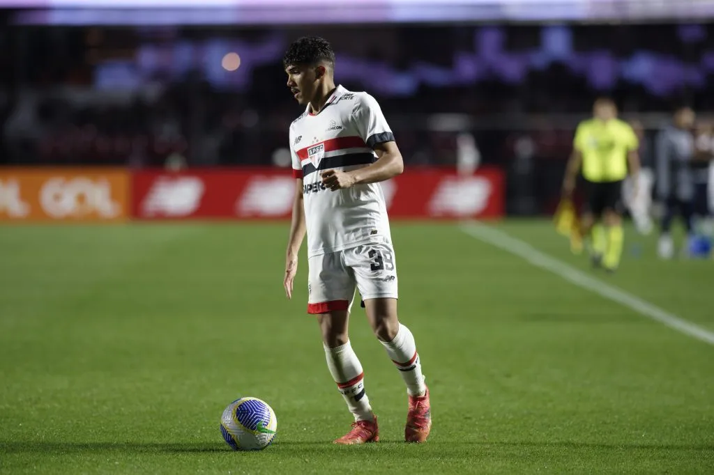 William Gomes durante confronto contra o Vitória no Brasileirão 2024. Foto: Anderson Romão/AGIF