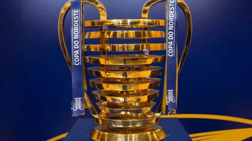 Troféu da Copa do Nordeste 2025. Foto: CBF