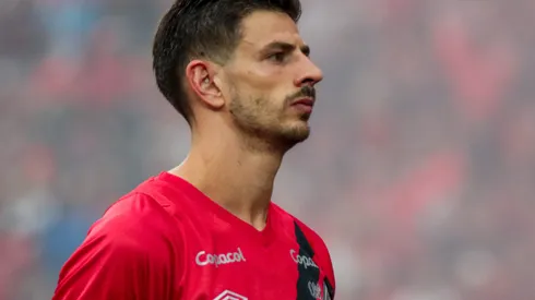 Di Yorio durante confronto contra o Atlético-GO no Brasileirão 2024.
