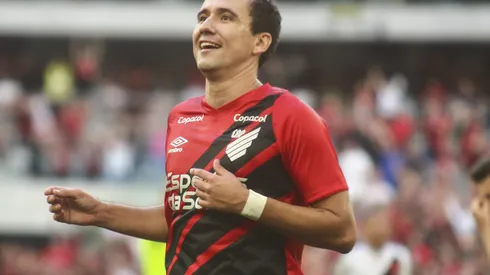 Pablo jogando pelo Athlético-PR em 2024