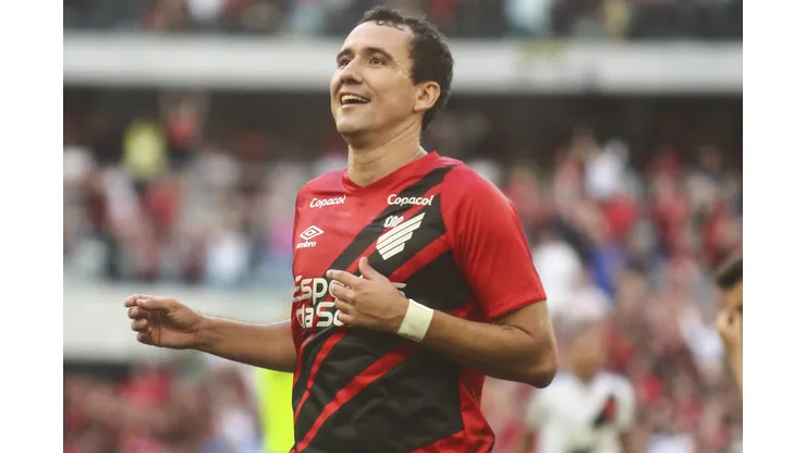 Pablo jogando pelo Athlético-PR em 2024