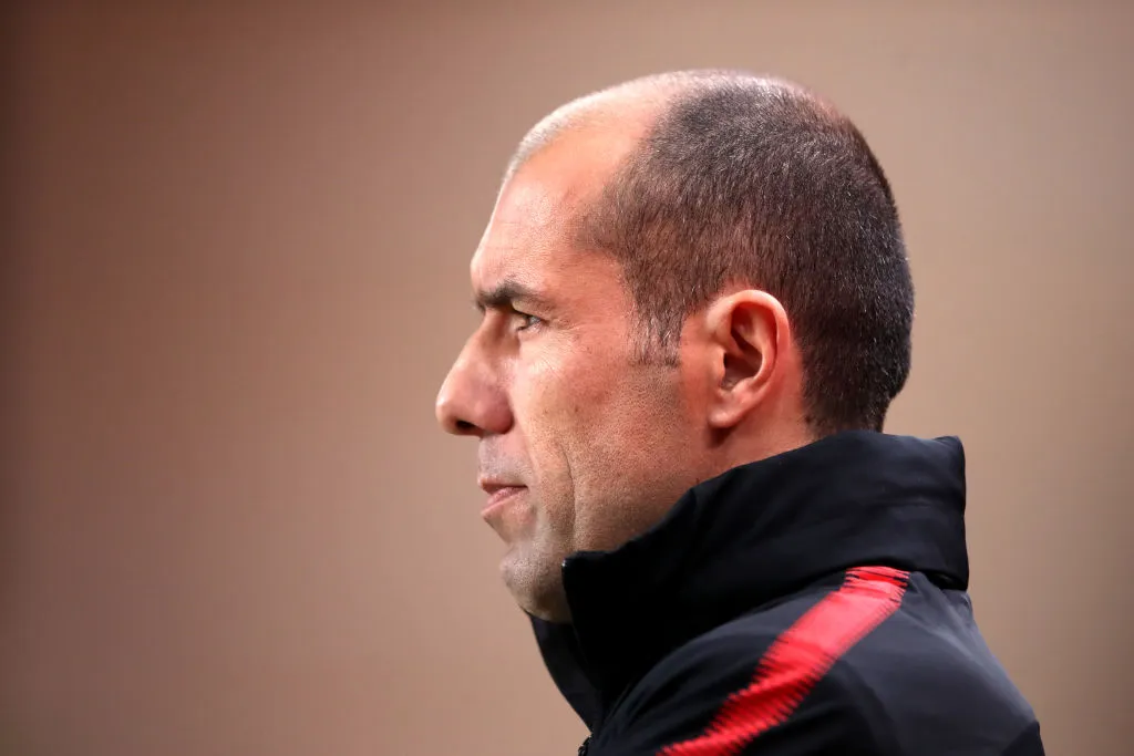 MONACO, MONACO – FEBRUARY 16: Leonardo Jardim Manager of Monaco during the Ligue 1 match between AS Monaco and FC Nantes at Stade Louis II on February 16, 2019 in Monaco, Monaco. (Photo by Alex Pantling/Getty Images)