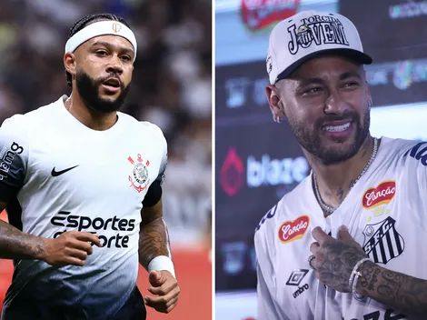 Depay, do Corinthians, faz questão de mandar mensagem para Neymar