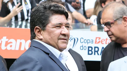 Presidente da CBF, Ednaldo Rodrigues, durante partida do campeonato Copa Do Brasil 2024. Foto: Gilson Lobo/AGIF