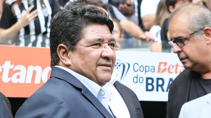 Presidente da CBF, Ednaldo Rodrigues, durante partida do campeonato Copa Do Brasil 2024. Foto: Gilson Lobo/AGIF