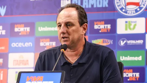 Rogério Ceni, técnico do Bahia, fala sobre arbitragem após o BaVi (Imagem: Letícia Martins/EC Bahia)
