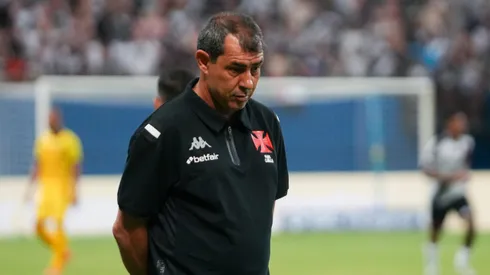 Fábio Carille, técnico do Vasco, durante partida contra o Madureira pelo Campeonato Carioca. Foto: Aguilar Abecassis/AGIF